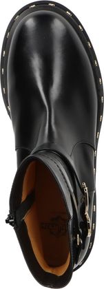 Trumans Boots für Damen aus Leder 102001000146 (Schwarz)