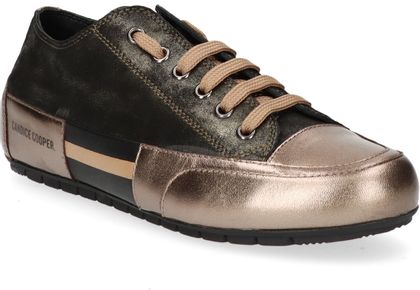 Candice Cooper ROCK PATCH Sneaker für Damen aus Leder 101082000013 (Schwarz)