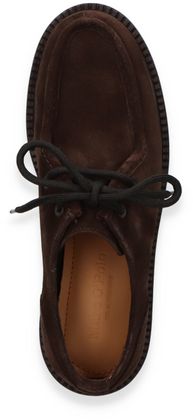 Marco O'Polo Schnürschuhe für Damen 101202000020 (Dunkelbraun)