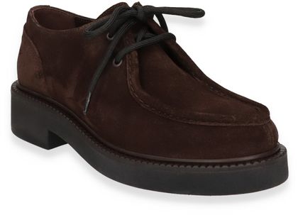 Marco O'Polo Schnürschuhe für Damen 101202000020 (Dunkelbraun)