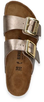 Birkenstock SYDNEY CUSHION BUCKLE Damen-Pantoletten 591221000001 (Bronze)