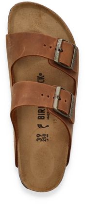 Birkenstock ARIZONA Damen-Pantoletten 591221000000 (Cognac)