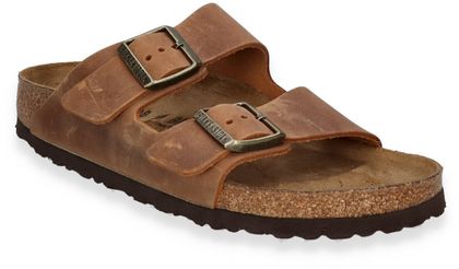 Birkenstock ARIZONA Damen-Pantoletten 591221000000 (Cognac)