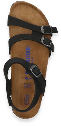 Birkenstock KUMBA Damen-Sandalen 591002000003 (Schwarz)