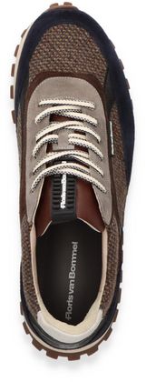 Floris van Bommel Herren-Sneaker 244182000016 (Blau/Bunt)