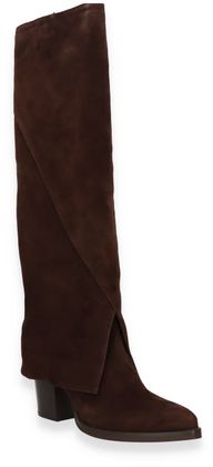 Phillip Hardy Damen-Western Boots 107202000015 (Dunkelbraun)