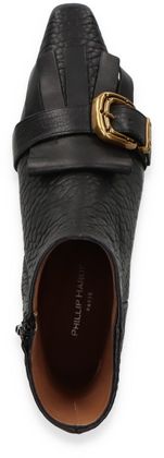 Phillip Hardy Damen-Stiefeletten aus Leder 106001000089 (Schwarz)