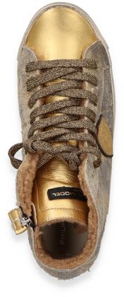 PHILIPPE MODEL Damen-Sneaker 192902000000 (Gold/Grau)