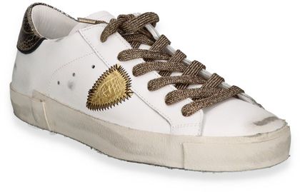 PHILIPPE MODEL Damen-Sneaker 101781000085 (Weiß/Gold)