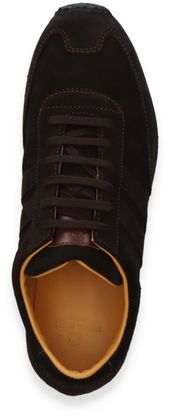 Ludwig Reiter Herren-Sneaker aus Leder 244202000021 (Dunkelbraun)