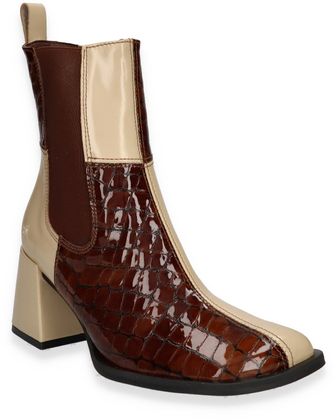 ART VERONA Damen-Stiefeletten 106381000002 (Beige/Braun)