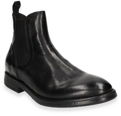 Lemargo Herren-Chelsea Boots aus Leder 213001000033 (Schwarz)