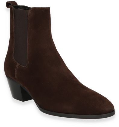 Phillip Hardy Damen-Stiefeletten aus Leder 106202000013 (Dunkelbraun)