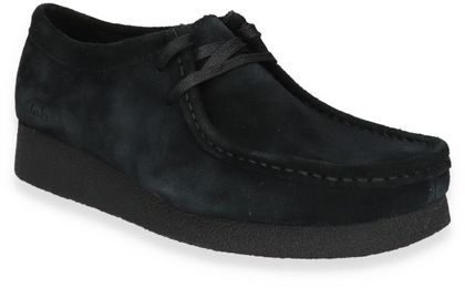 Clarks WALLABEE EVO Schnürschuhe für Damen 101002000031 (Schwarz)