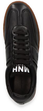 Melvin & Hamilton Herren-Sneaker aus Leder 244001000101 (Schwarz)
