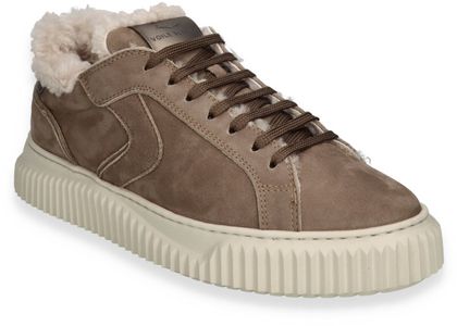 Voile Blanche LIPARI FUR Damen-Sneaker 193222000009 (Taupe)