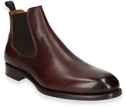 Phillip Hardy Herren-Stiefeletten aus Leder 213221000014 (Mittelbraun)