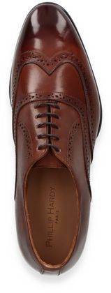 Phillip Hardy WILLIAM Herren-Schnürschuhe 243221000006 (Mittelbraun)