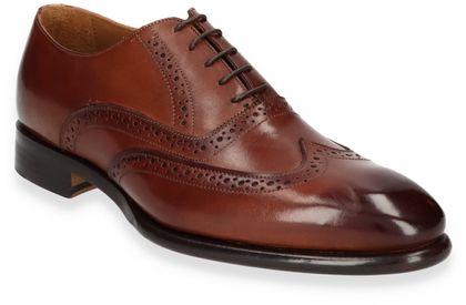 Phillip Hardy WILLIAM Herren-Schnürschuhe 243221000006 (Mittelbraun)