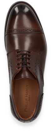 Phillip Hardy Herren-Stiefeletten aus Leder 242201000004 (Dunkelbraun)