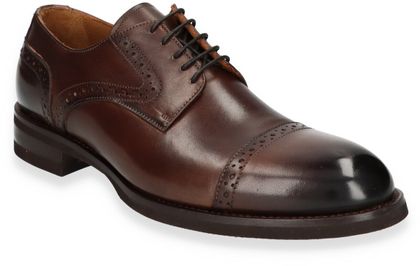 Phillip Hardy Herren-Stiefeletten aus Leder 242201000004 (Dunkelbraun)