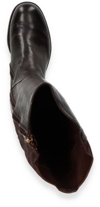 Lemargo Damen-Stiefel aus Leder 190201000004 (Dunkelbraun)