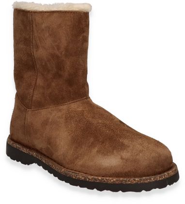 Birkenstock UPPSALA ZIP SHEARLING Damen-Boots 192222000053 (Mitttelbraun)