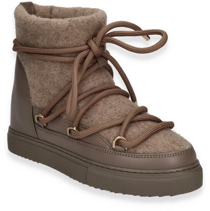 INUIKII FELT WEDGE Damen-Boots mit Warmfutter 192402000012 (Dunkelgrau)
