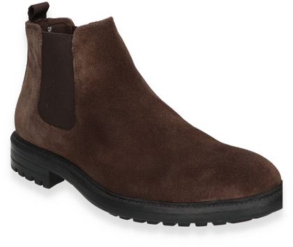 Konstantin Starke Herren-Chelsea Boots aus Leder 213202000018 (Dunkelbraun)