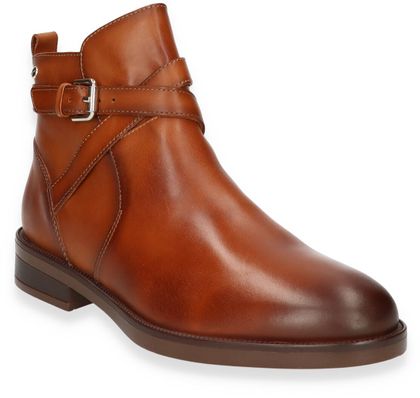 Pikolinos Damen-Stiefeletten aus Leder 105221000018 (Mittelbraun)