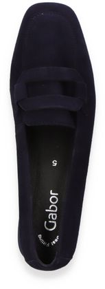 Gabor Damen-Slipper aus Leder 110102000006 (Dunkelblau)