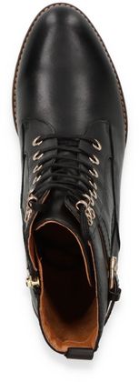 Pikolinos LLANES Damen-Stiefeletten aus Leder 106001000085 (Schwarz)