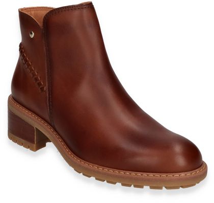 Pikolinos MEDINA Damen-Stiefeletten aus Leder 105221000017 (Mittelbraun)
