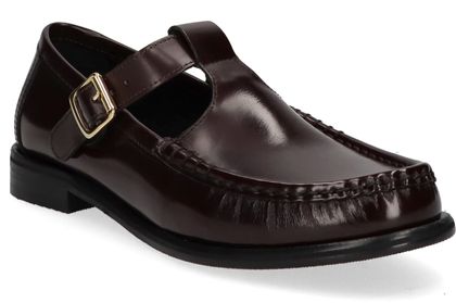 Lottusse LARA Damen-Monkstraps aus Leder 100201000050 (Bordeaux)