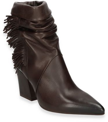 Phillip Hardy Damen-Western Boots aus Leder 107201000005 (Braun)