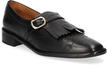 Lottusse DEIA Damen-Slipper aus Leder 100001000075 (Schwarz)