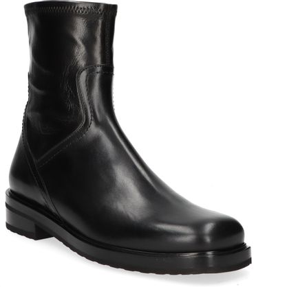 Trumans Damen-Stiefeletten aus Leder 105001000061 (Schwarz)