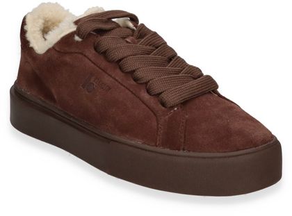 Blackstone Damen-Sneaker aus Leder 193202000002 (Dunkelbraun)