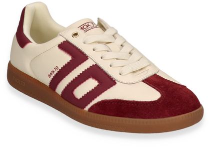 Back 70 CLOUD Damen-Sneaker 101381000019 (Beige/Bordeaux)