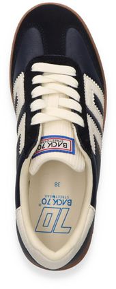 Back 70 CLOUD Damen-Sneaker 101102000027 (Dunkelblau/Beige)