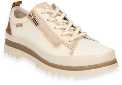 Pikolinos VIGO Damen-Schnürschuhe aus Leder 101301000031 (Beige)