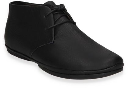 Camper RIGHT NINA Damen-Schnürschuhe mit Warmfutter 102001000132 (Schwarz)