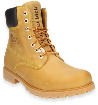 Panama Jack PANAMA Herren-Schnürboots aus Leder 212301000002 (Beige)