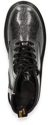 Dr. Martens NEBULA GLITTER Kinder-Schnürboots 351003000000 (Schwarz)