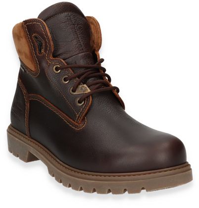 Panama Jack AMUR Herren-Schnürboots aus Leder 212201000019 (Dunkelbraun)