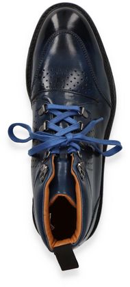Melvin & Hamilton Herren-Schnürboots 212101000002 (Dunkelblau)