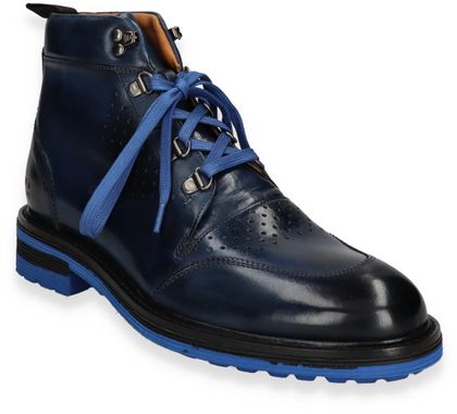Melvin & Hamilton Herren-Schnürboots 212101000002 (Dunkelblau)