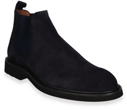 Lottusse BALTIMORE Herren-Stiefeletten aus Leder 213102000004 (Dunkelblau)