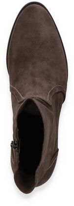 Donna Carolina ZERO5 BEKY Damen-Stiefeletten aus Leder 106402000001 (Dunkelgrau)