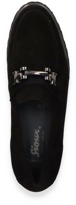 Sioux MEREDITH Damen-Slipper 100002000025 (Schwarz)